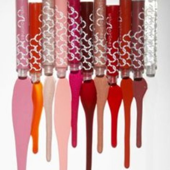 uslu airlines lip gloss 'LUX' dark coral/red gloss - Picture 4 of 4